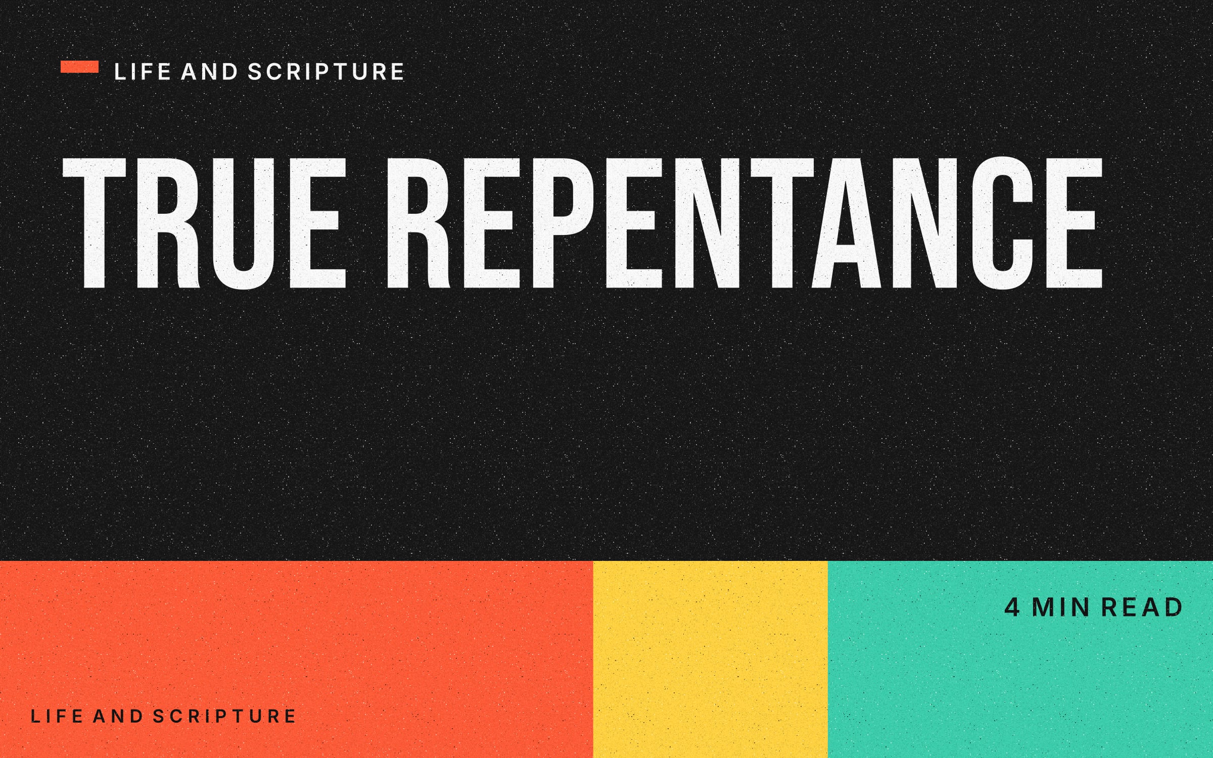 True Repentance